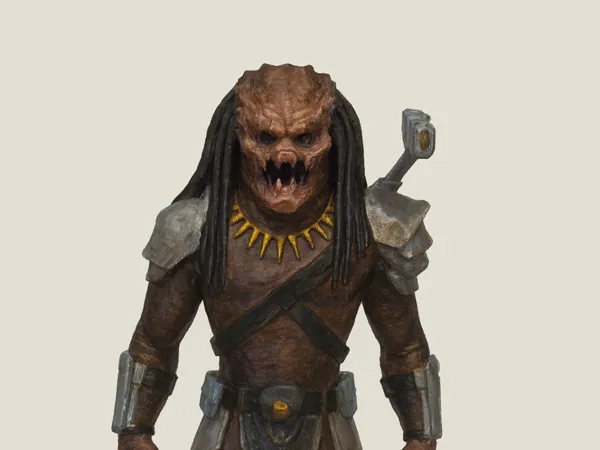 Figurine guerrier Predator