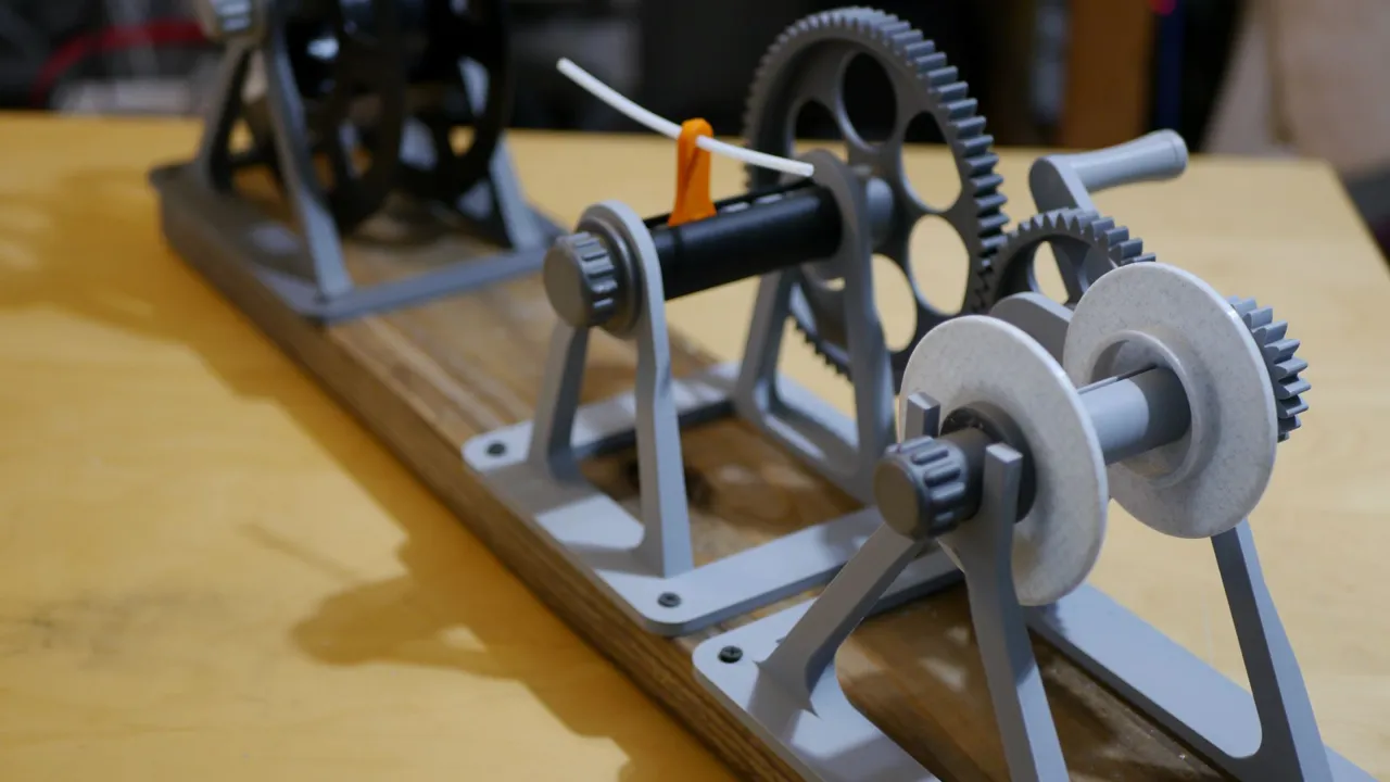 Filament Spool Winder view 2