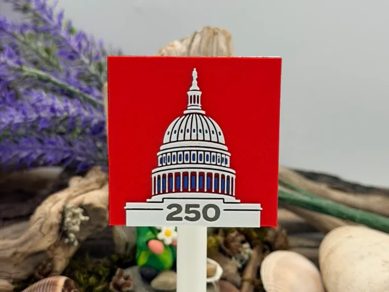 US Capitol 250th Anniversary Magnet - America 250