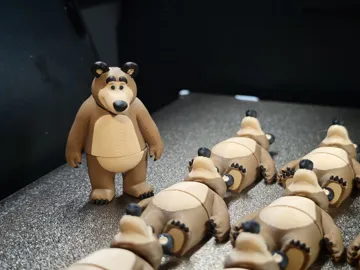 Modelo para impresión 3D: Bear – Masha and the Bear | Mini Flexi #163 — vista de referencia 5