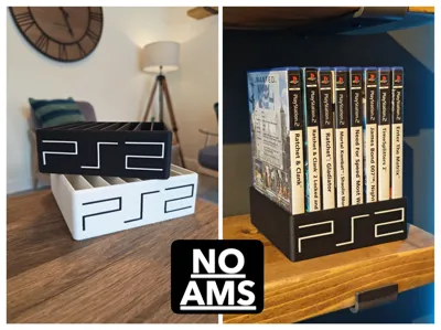 Retro PS2 Game Stand - 5 Layouts
