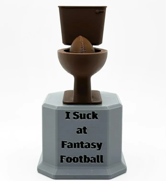 Last Place Fantasy Football Trophy