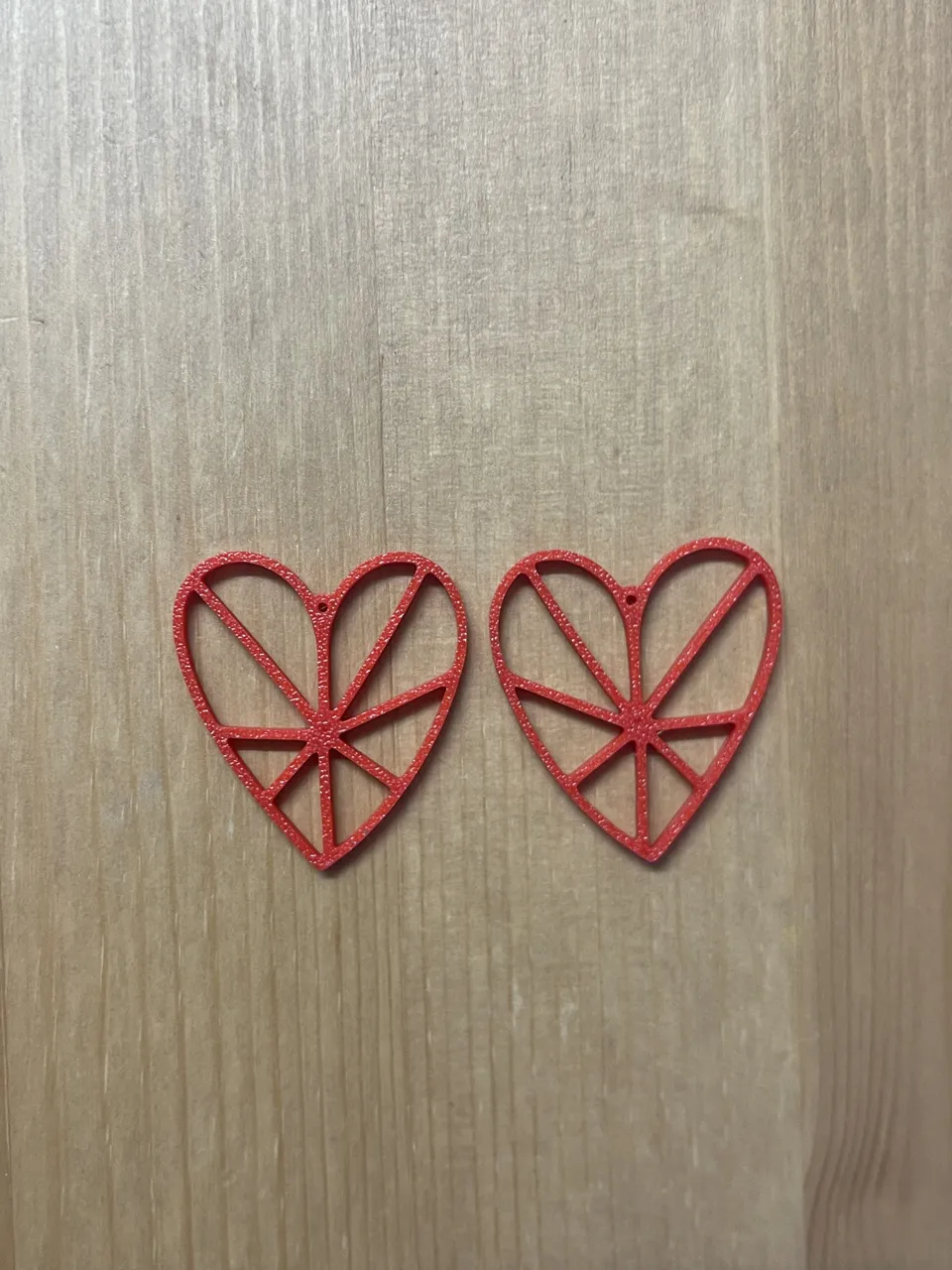 Heart Earrings view 2