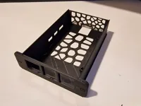 Tiroir mini rack pour Raspberry Pi 4 & 5 avec accès microSD — photo 2