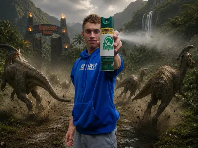 Dinosaur Repellent Spray
