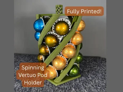 Nespresso Vertuo Pod Holder - Spinning Carousel