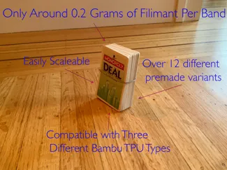 Tpu Rubber Band (12 Variants)