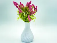 Vase spirale — décoration d'intérieur moderne — photo 2