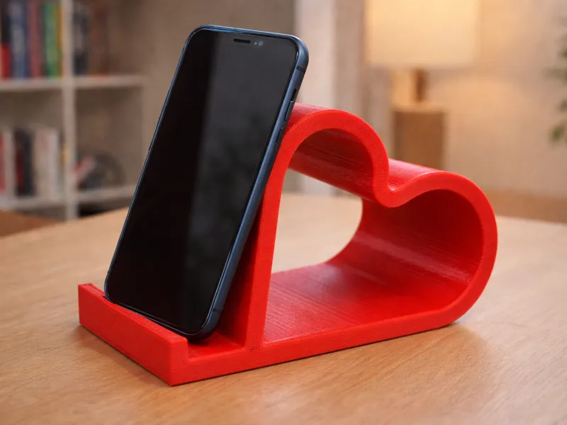 Valentines Heart Phone Stand