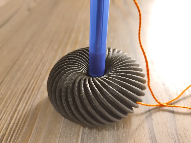 Pen Holder with Anti-Theft Tether
