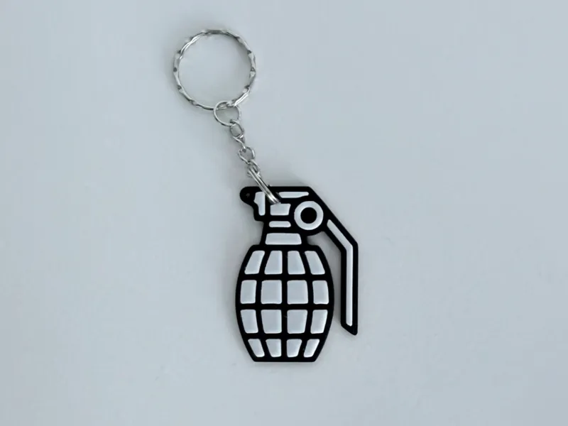 Grenade Keychain