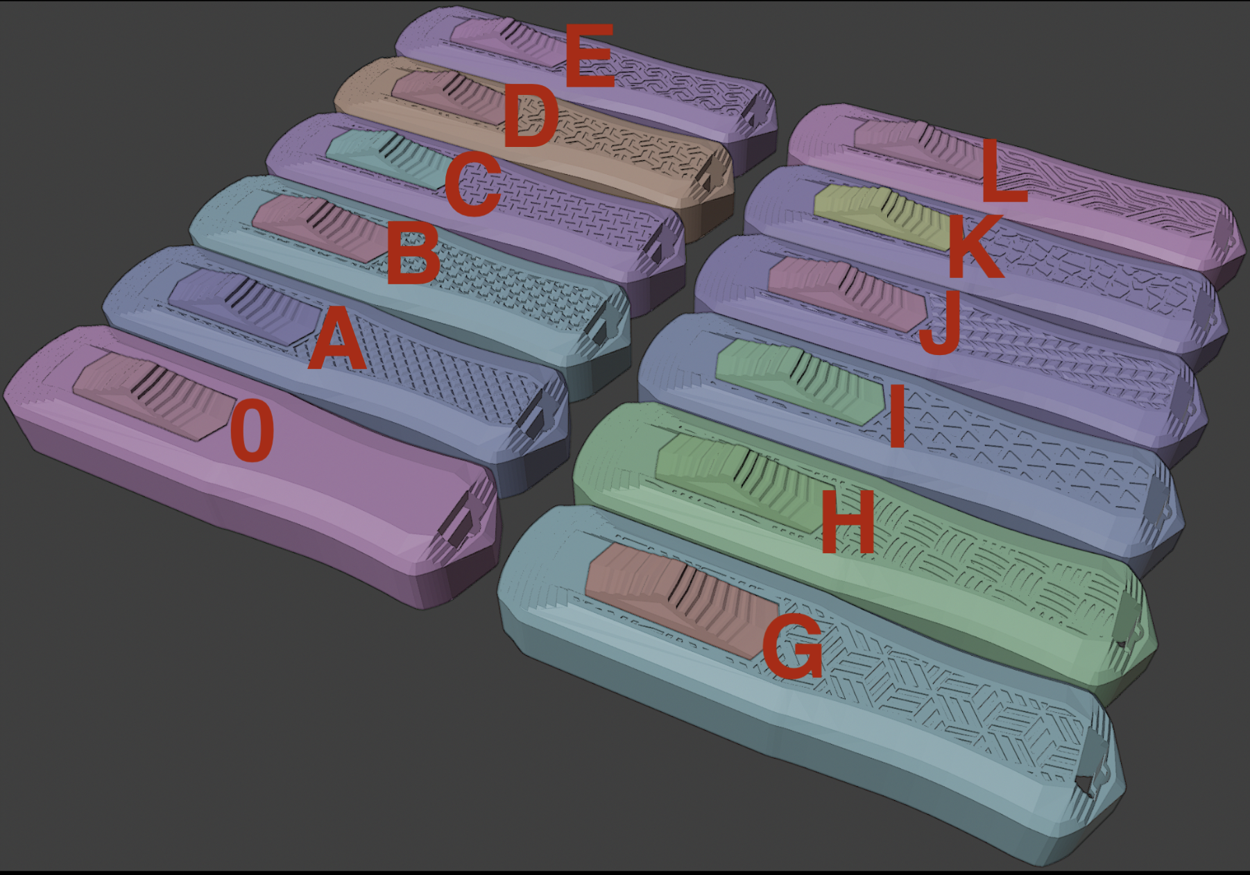 Miniatura 5 do modelo 3D OE OTF RE : Top Button : Slim