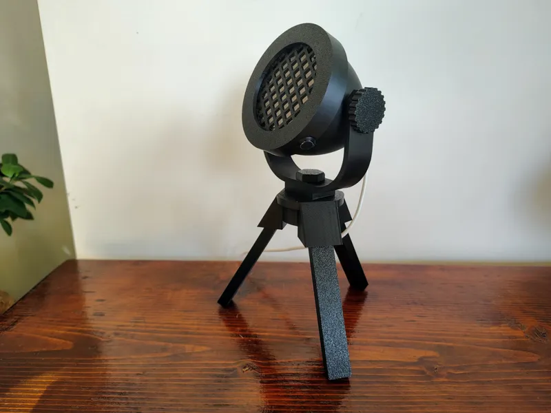 Industrial‑style lamp