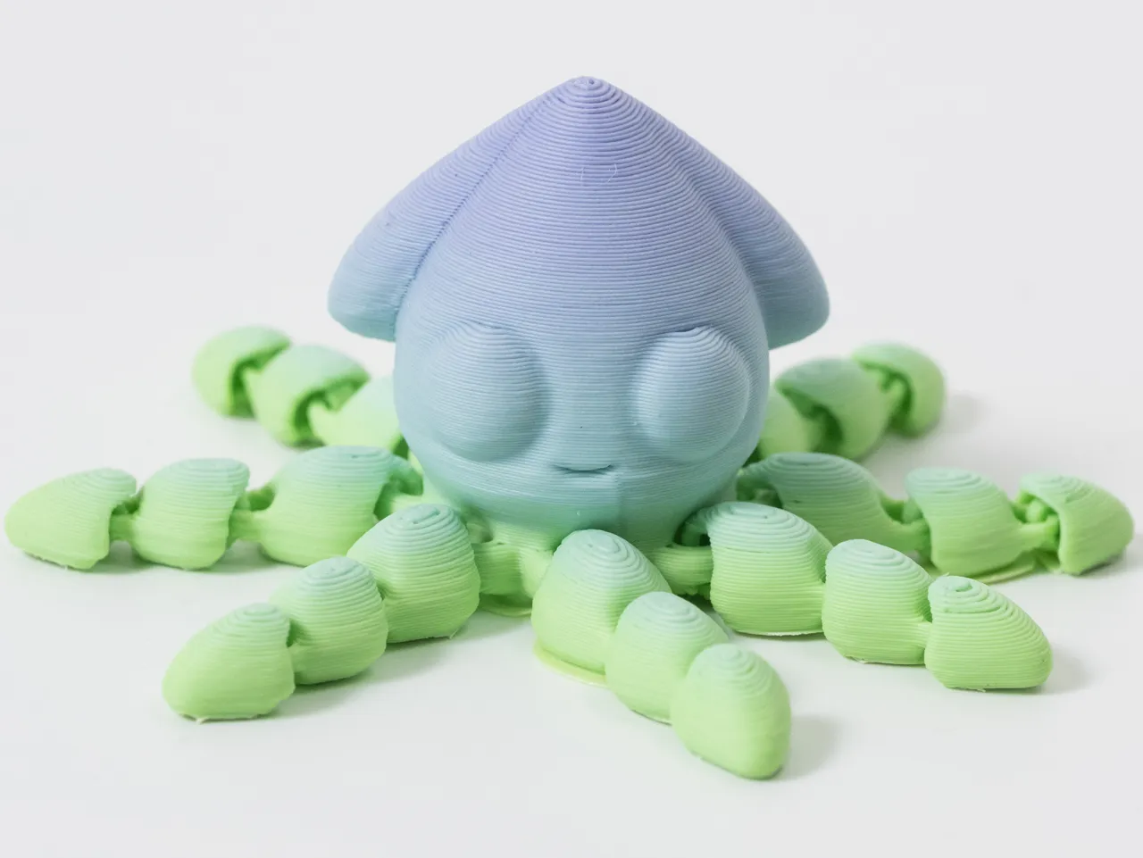 Mini Squid – Articulated & Keychain view 3