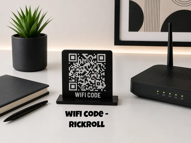 WiFi Code - Rickroll