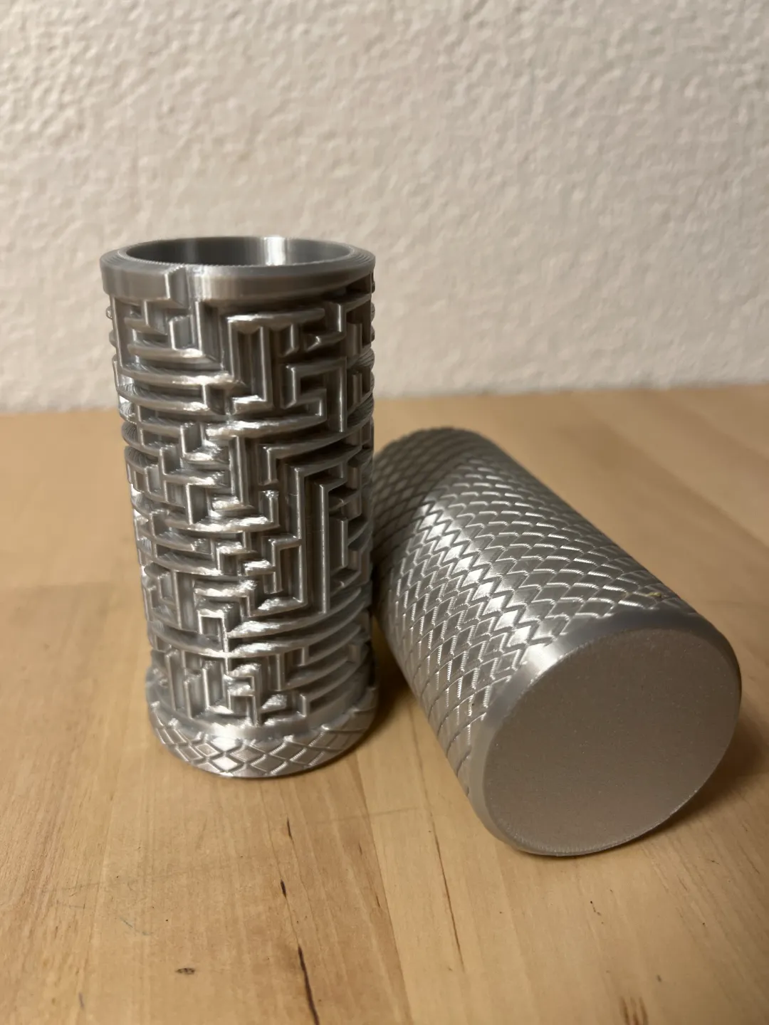 Puzzle Maze with knurled style. view 2