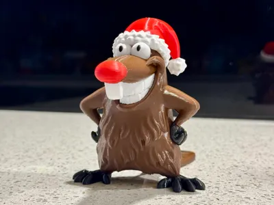 Angry Beavers - Daggett (Christmas / Multicolor)