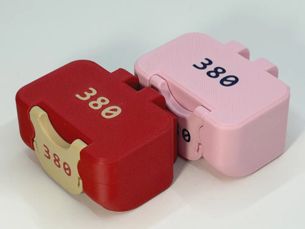 Caja o estuche: Ammo Box - 380 - Pocket - 18 Rounds. Referencia del modelo original.