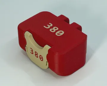 Caja o estuche: Ammo Box - 380 - Pocket - 18 Rounds — vista de referencia 3