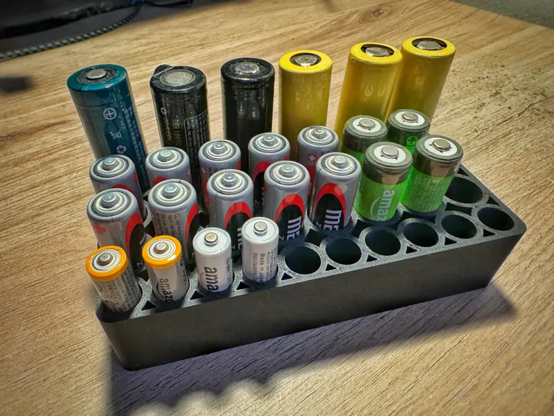 Battery Organizer AA AAA 18650