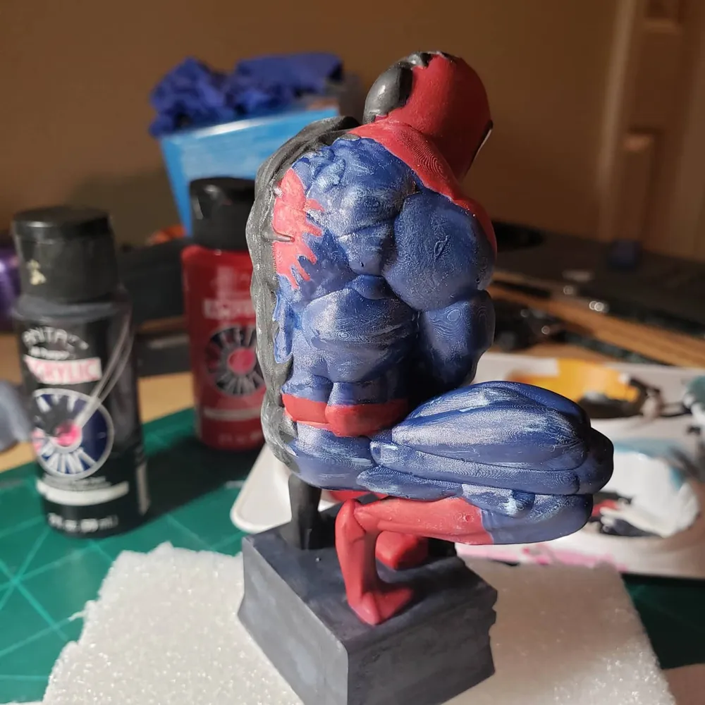 Symbiote Spider-Man - Free 3D Print Model - MakerWorld