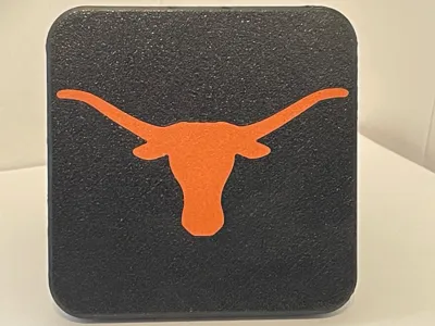 Longhorn Hitch Cover