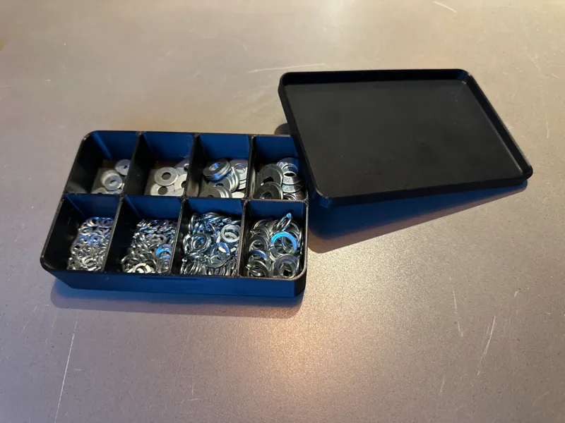Minimalist Parts Storage Box w/ Lid