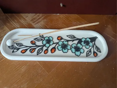 Floral Incense Holder