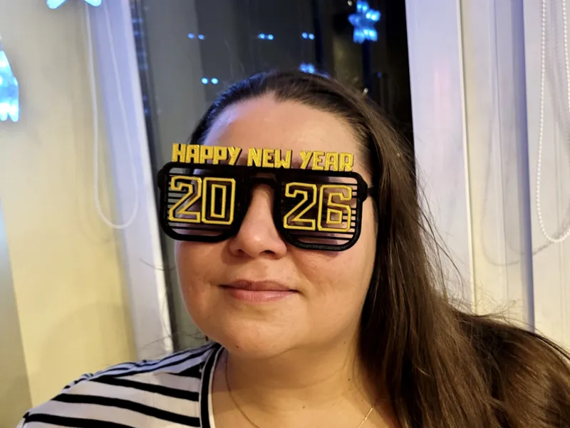 Customizable New Year Party Glasses No AMS