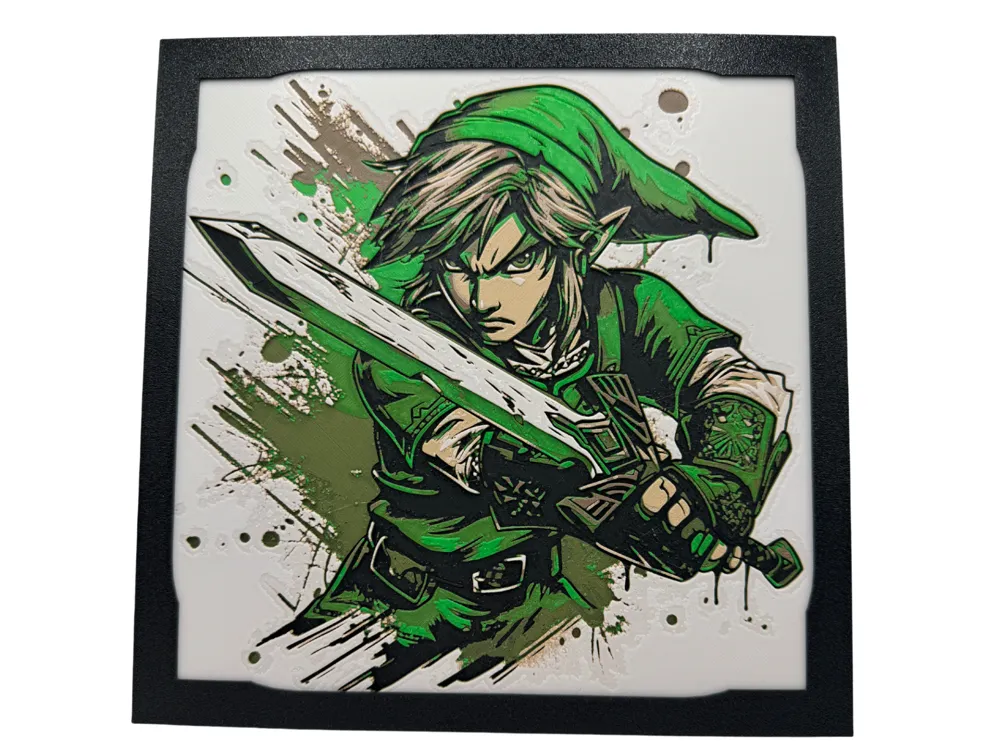 Link - Master Sword - Legend of Zelda Hueforge