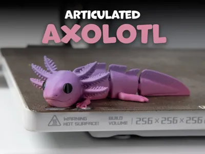 Little Axolotl | Articulated