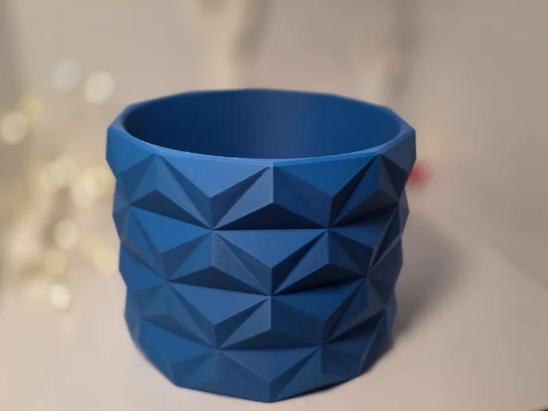 Aurea Blaue Vase