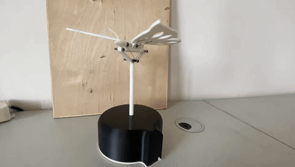 Miniatura 1 do modelo 3D 机械蝴蝶