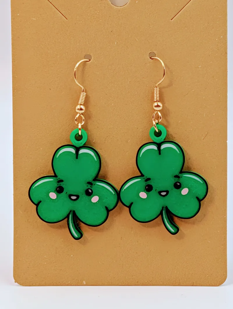 Joyful Sham Earrings – Wear a Little Happiness!