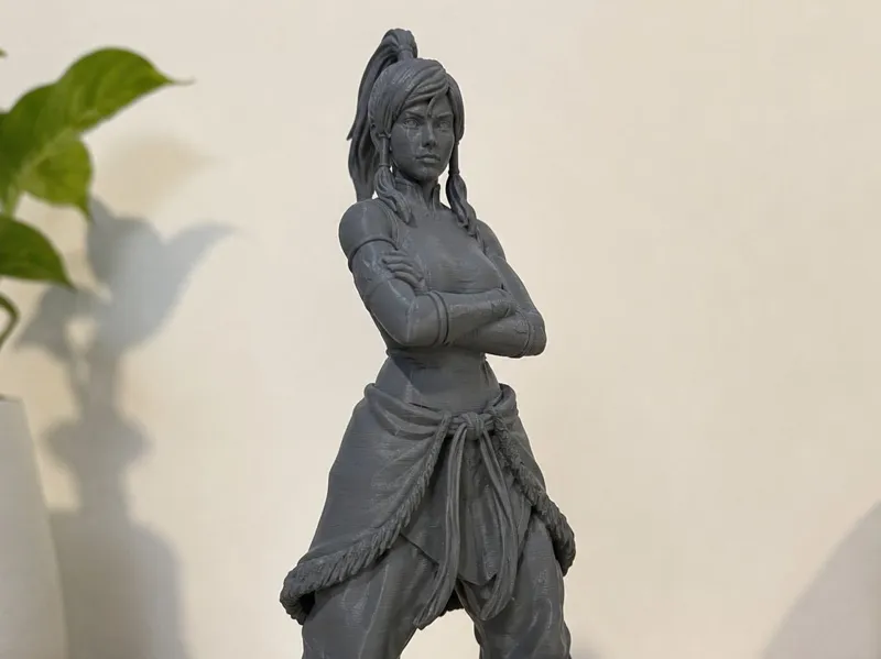 korra fen art statue