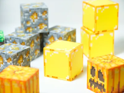 Minecraft minecraft_gold Gold Block