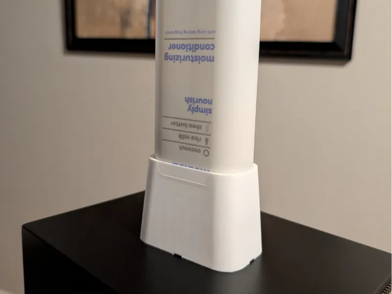 Method shampoo conditioner bottle stand