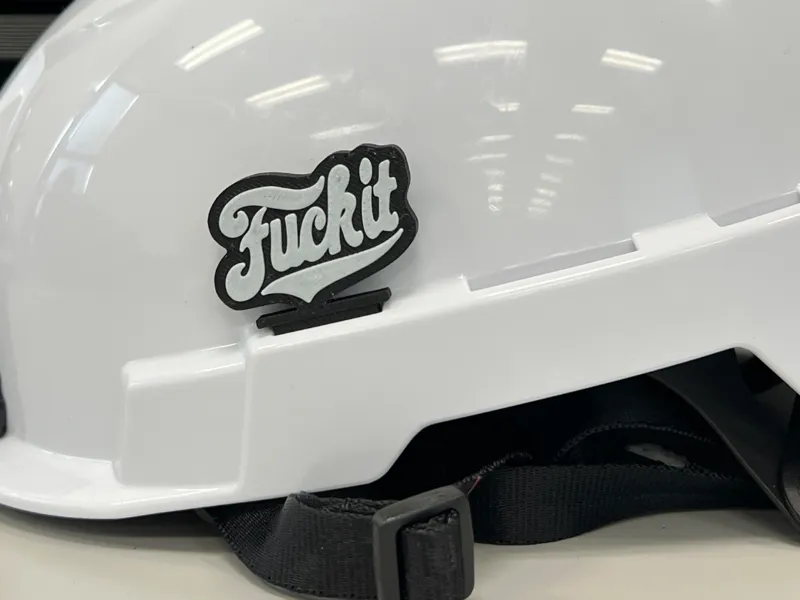 F-it helmet clip