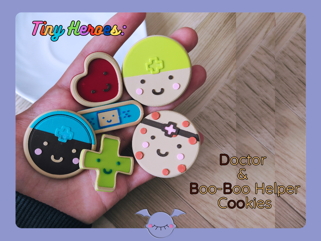 Tiny Heroes: Doctor & Boo-Boo Helper Cookies
