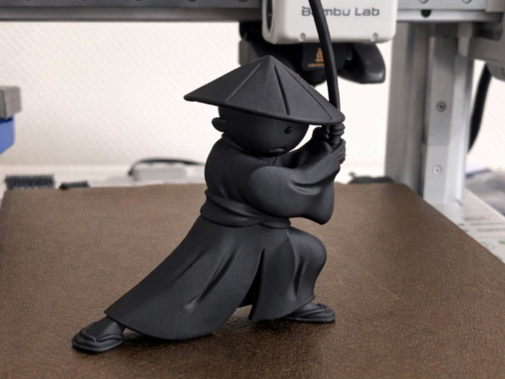 Samurai Chibi – Figurine 3D