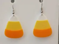 Boucles d'oreilles et porte-clés bonbon Halloween — photo 1