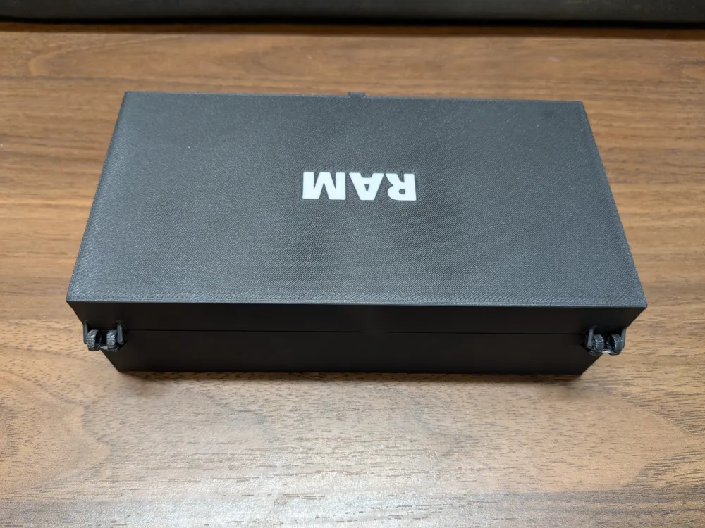 Ram Memory Storage Box Storage Box for RAM (DIMM and SODIMM) - Free 3D Print Model - MakerWorld