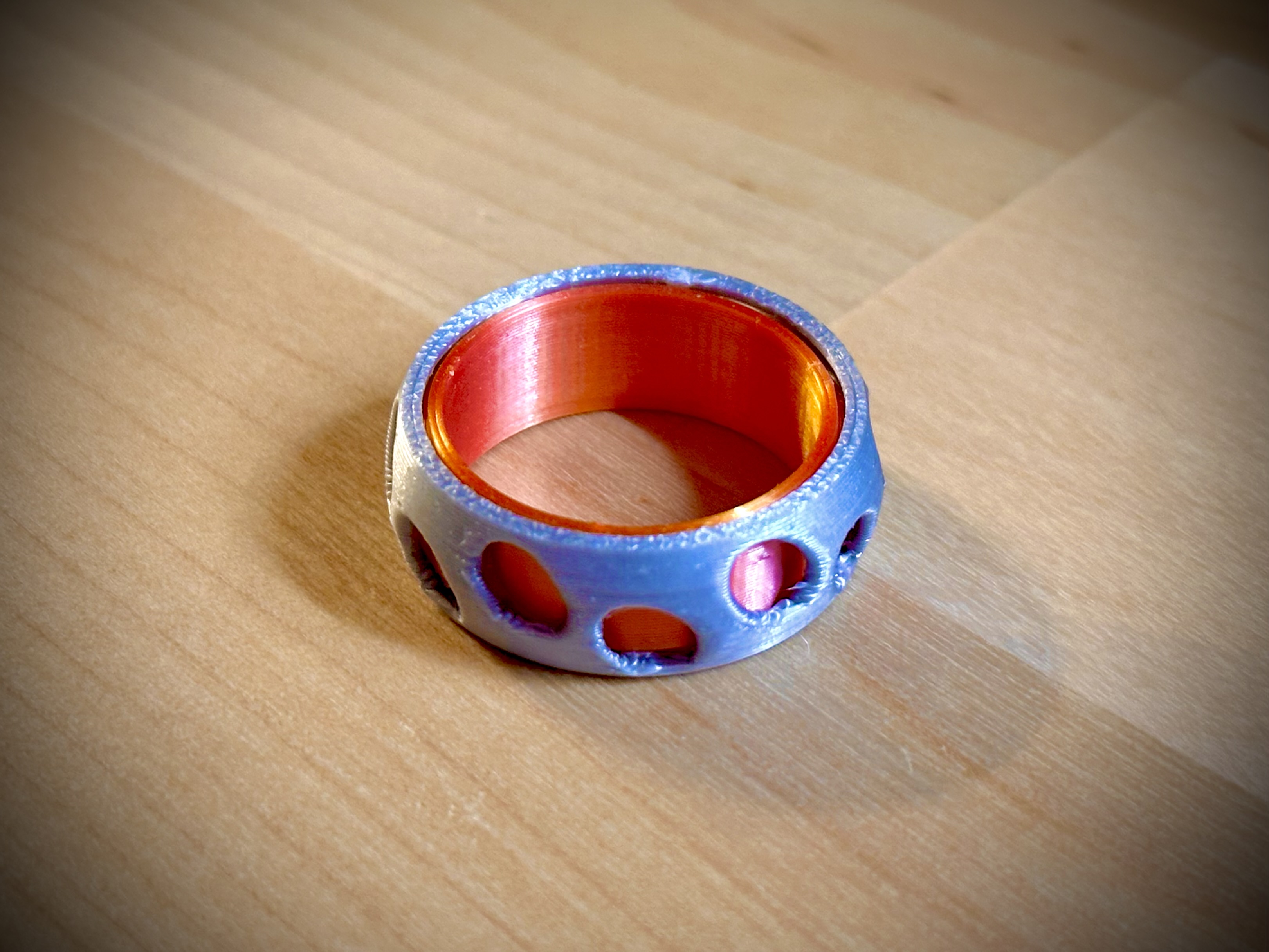 Miniatura 16 do modelo 3D Fidget Spinner Ring Collection