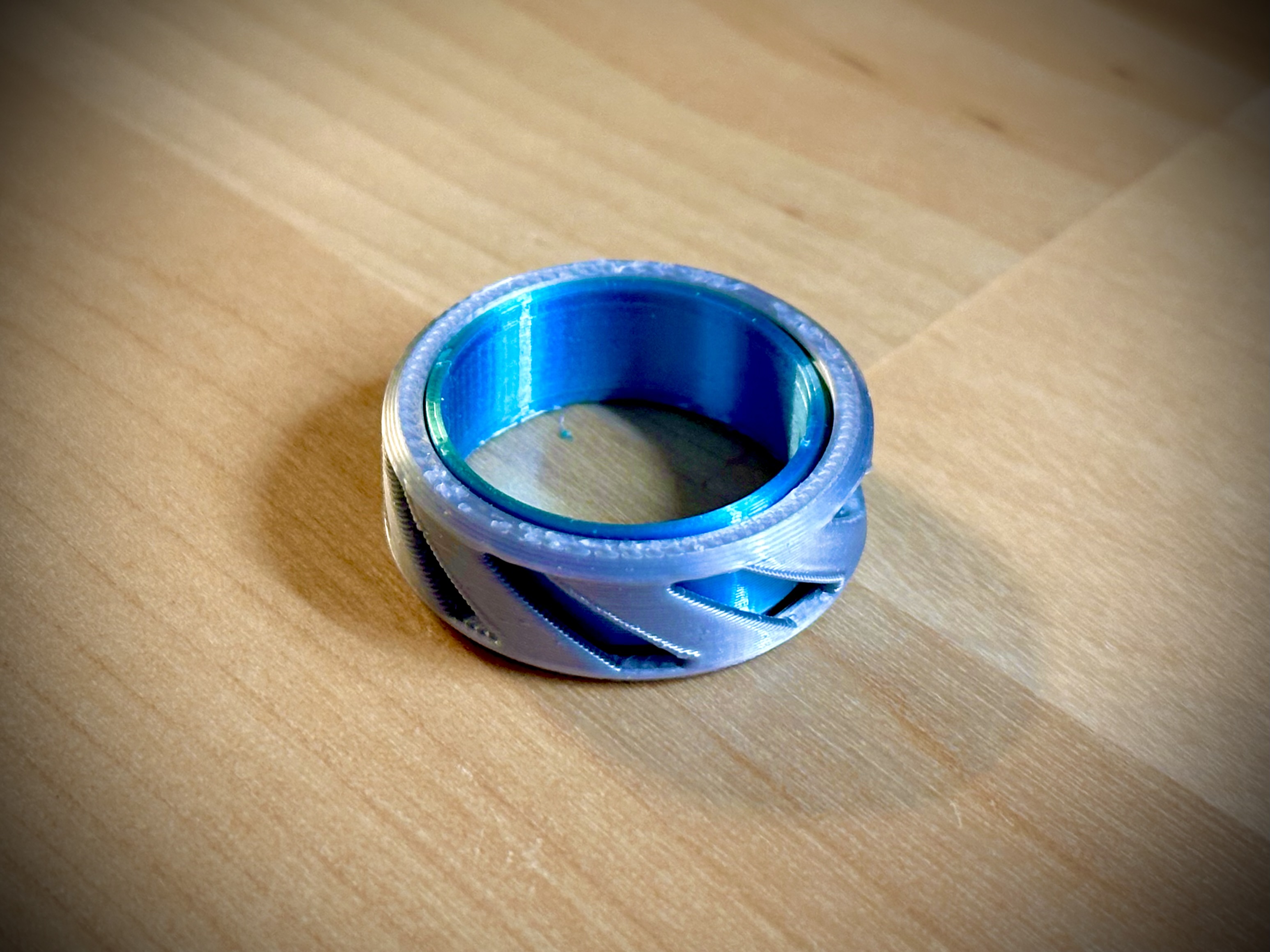 Miniatura 12 do modelo 3D Fidget Spinner Ring Collection