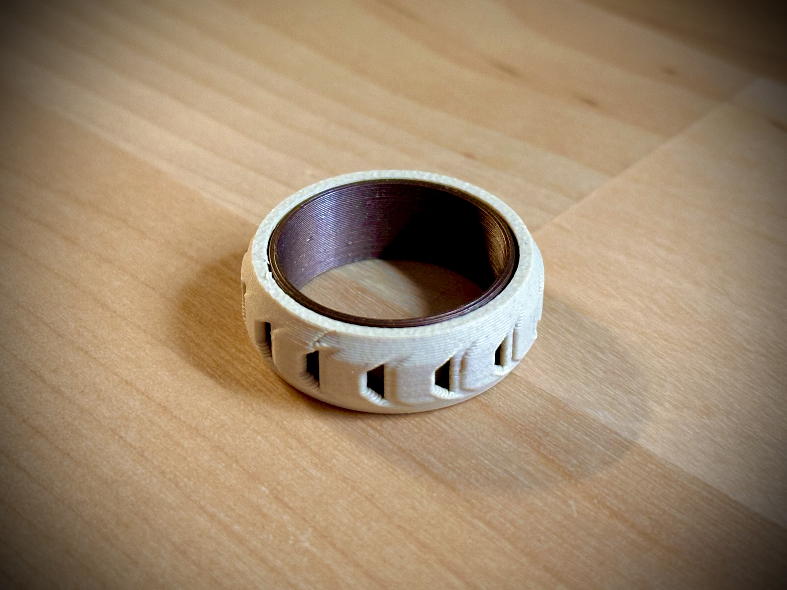 Miniatura 17 do modelo 3D Fidget Spinner Ring Collection