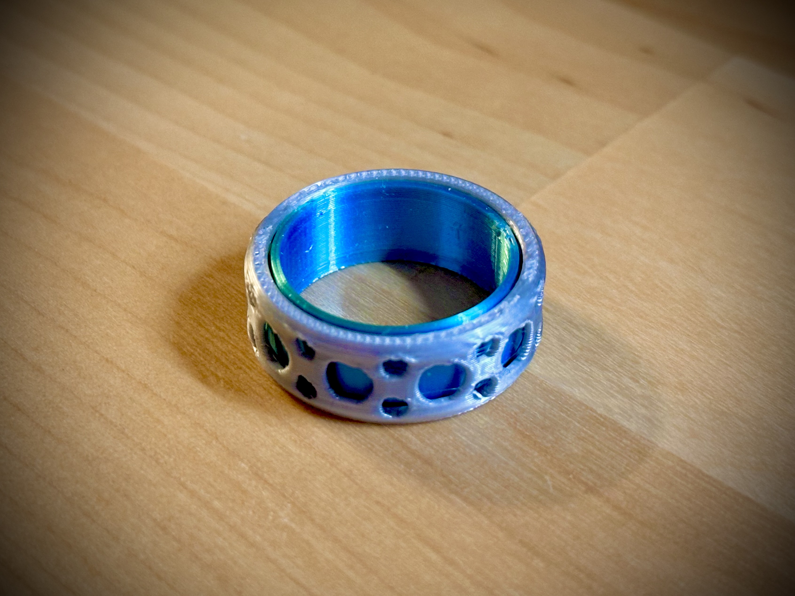 Miniatura 21 do modelo 3D Fidget Spinner Ring Collection