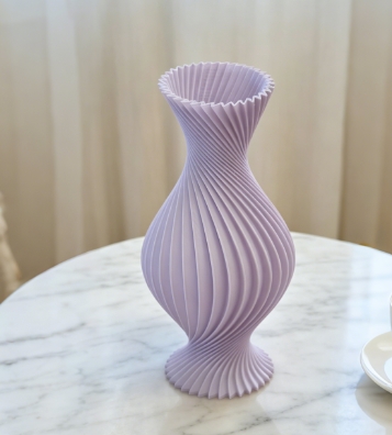 Miniatura 4 do modelo 3D Deko Vase in zwei Größen