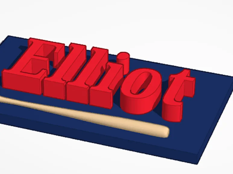 Elliot Namplate