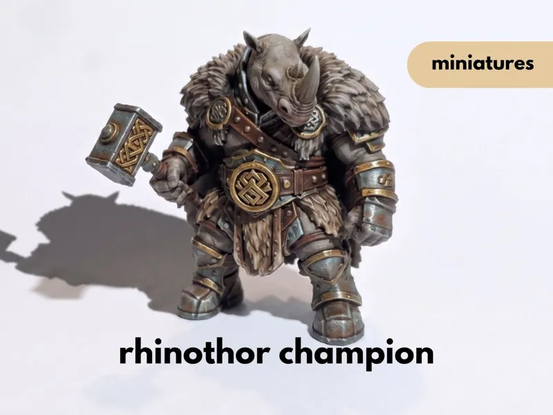 Rhinothor Champion - Dnd