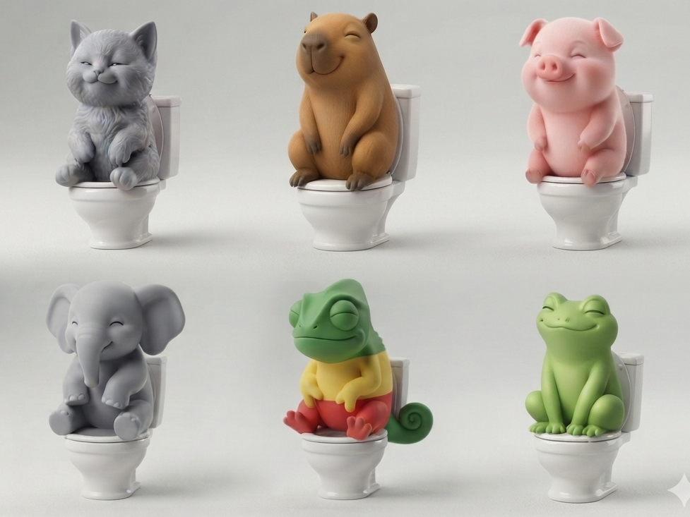NO AMS -The pooping animals collection